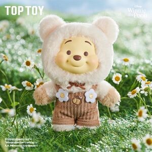 Top Toy Winnie The Pooh Candy Series Plush Pendant - Almond Cream